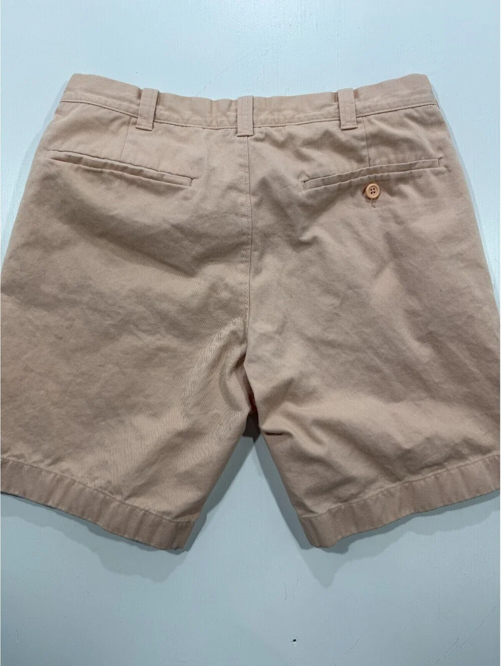 J Crew Gramercy Shorts Mens 31 Pink Salmon Chino Flat Front 9 Inseam